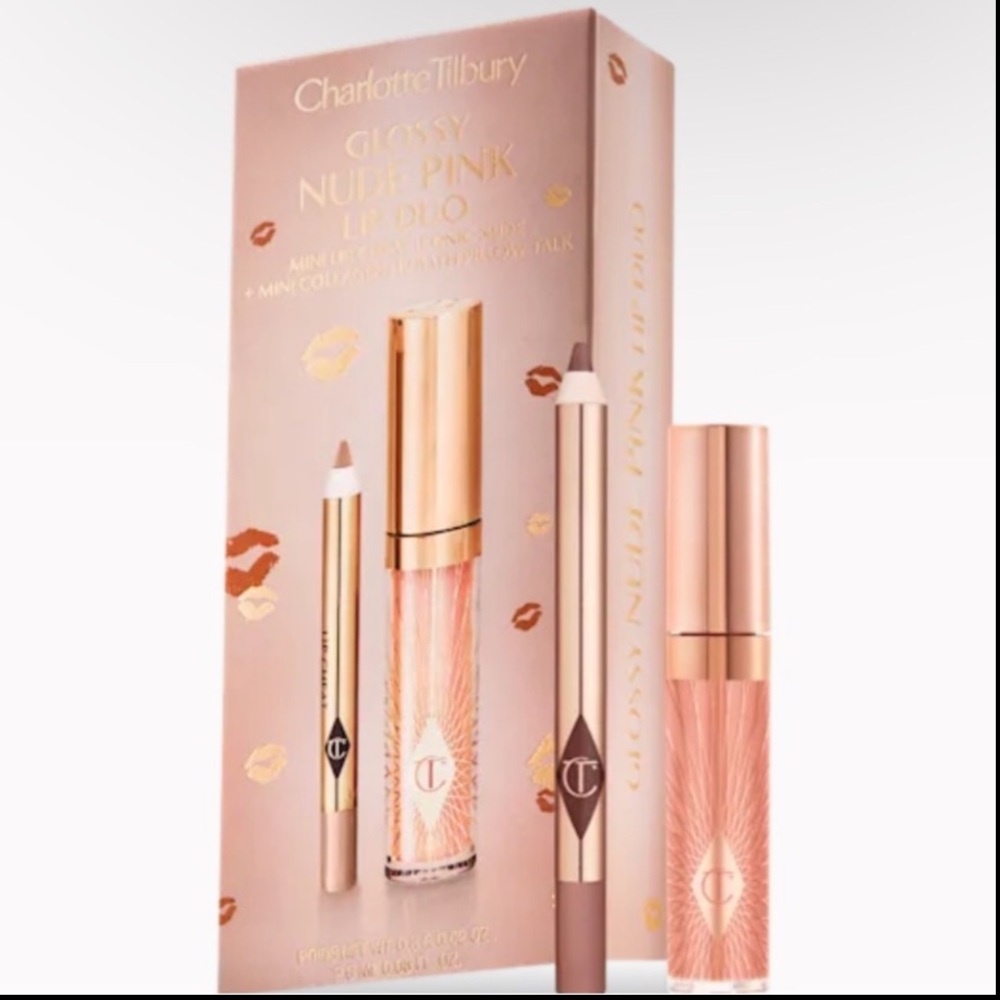 Charlotte Tilbury Glossy Nude Lip Duo